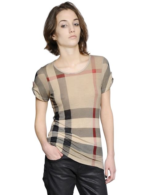 women burberry t shirts|burberry women's shirts on sale.